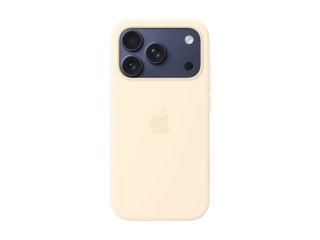 Apple - Pokrywa ochronna dla telefonu komórkowego - zgodność MagSafe - silikon - wanilia - dla iPhone 17 Pro