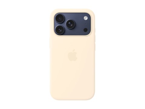 Apple - Pokrywa ochronna dla telefonu komórkowego - zgodność MagSafe - silikon - wanilia - dla iPhone 17 Pro