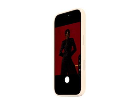 Apple - Pokrywa ochronna dla telefonu komórkowego - zgodność MagSafe - silikon - wanilia - dla iPhone 17 Pro