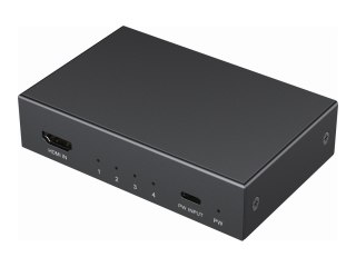 Cablexpert DSP-HDMI4K-4P-01 - Rozdzielacz wideo/audio - 4K - 4 x HDMI - stacjonarny