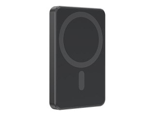 Gembird - Bezprzewodowy powerbank - 15W magnetyczny - Li-pol - 5000 mAh - 20 wat - 3 A - PD (USB-C) - czarny