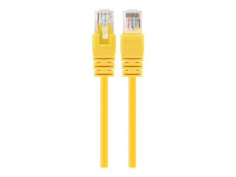 Gembird - Kabel krosowy - RJ-45 (M) do RJ-45 (M) - 5 m - UTP - CAT 5e - odlewany - żółty