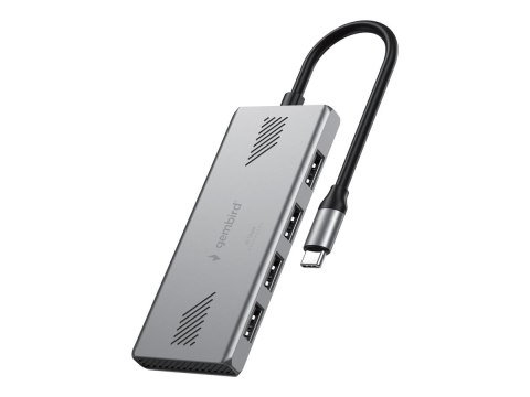 Gembird - Koncentrator - 4 x USB 3.2 Gen 2 - stacjonarny