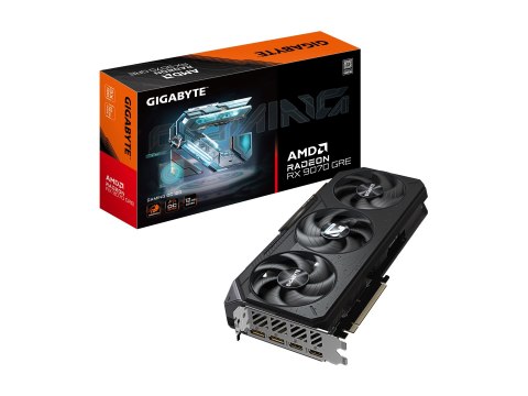 Gigabyte Gaming - OC Edition - karta graficzna - Radeon RX 9070 GRE - 12 GB GDDR6 - PCI Express 5.0 - 2 x DisplayPort, 2 x HDMI
