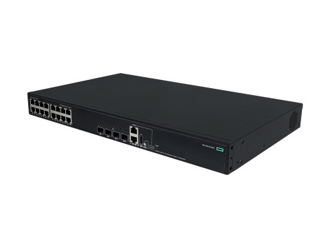 HPE Networking Comware 2150 16p 10M/100M/1G PoE+ 4p SFP+ 1G/10G 248W - Przełącznik - L3 - Tak - 16 x 10/100/1000Base-T (PoE+) + 