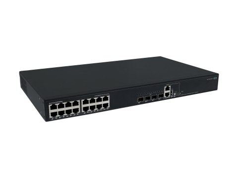 HPE Networking Comware 2150 16p 10M/100M/1G PoE+ 4p SFP+ 1G/10G 248W - Przełącznik - L3 - Tak - 16 x 10/100/1000Base-T (PoE+) + 
