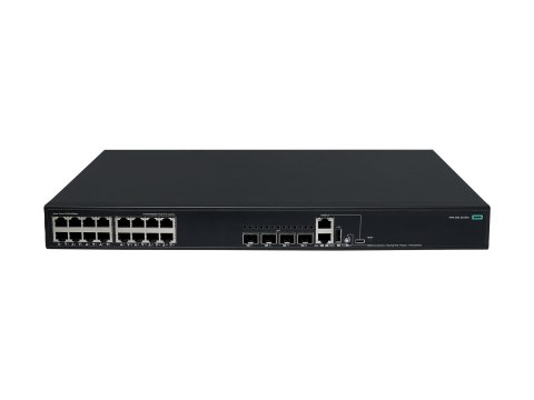 HPE Networking Comware 2150 16p 10M/100M/1G PoE+ 4p SFP+ 1G/10G 248W - Przełącznik - L3 - Tak - 16 x 10/100/1000Base-T (PoE+) + 