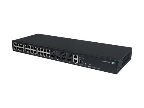 HPE Networking Comware 2150 24p 10M/100M/1G 4p SFP+ 1G/10G - Przełącznik - L3 - Tak - 24 x 10/100/1000Base-T + 4 x 1 Gigabit / 1