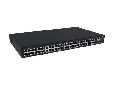 HPE Networking Comware 2150 48p 10M/100M/1G PoE+ 4p SFP+ 1G/10G 770W - Przełącznik - L3 - Tak - 48 x 10/100/1000Base-T (PoE+) + 