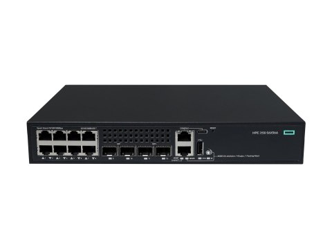 HPE Networking Comware 2150 8p 10M/100M/1G 2p SFP 1G 2p SFP+ 1G/10G - Przełącznik - L3 - Tak - 8 x 10/100/1000Base-T + 2 x 1000B