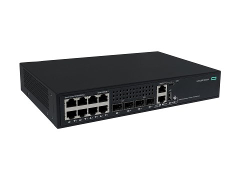 HPE Networking Comware 2150 8p 10M/100M/1G 2p SFP 1G 2p SFP+ 1G/10G - Przełącznik - L3 - Tak - 8 x 10/100/1000Base-T + 2 x 1000B