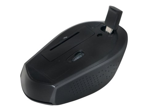 LogiLink - Mysz - optyczna - 3 przyciski - bezprzewodowa - 2.4 GHz - odbiornik bezprzewodowy USB