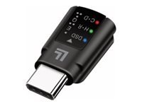 LogiLink - Przejściówka z USB na złącze słuchawkowe - USB-C męski do mini-phone stereo 3.5 mm żeński - czarny