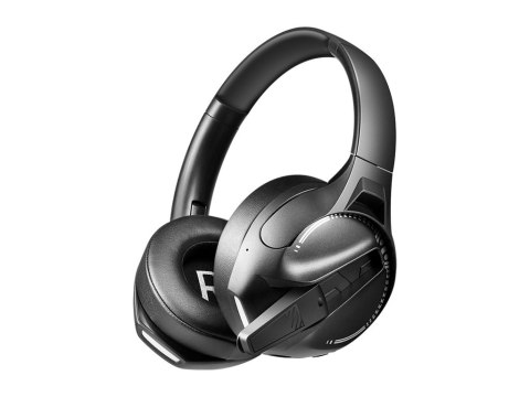 LogiLink THUNDER BLUE - Słuchawka - pełna wielkość - Bluetooth - przewodowa, bezprzewodowa - złącze 3,5 mm - czarny