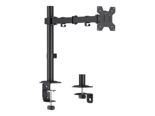 LogiLink - Zestaw do montażu (uchwyt monitora) - dla wyświetlacz LCD - maks. 10 kg, długość ramienia 376 mm - stal, plastik - cz