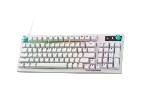 Logitech G G316 X 98 - Klawiatura - 98% - full size - podświetlenie - USB - QWERTY - Międzynarodowy Angielski - przełącznik: Tac