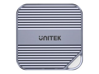 Unitek - Obudowa pamięci - M.2 2230 - M.2 NVMe Card / PCIe (NVMe) - USB-C - kosmiczna szarość