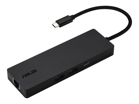 ASUS DC210 - Stacja dokująca - USB-C - HDMI, DP, USB-C - 1GbE