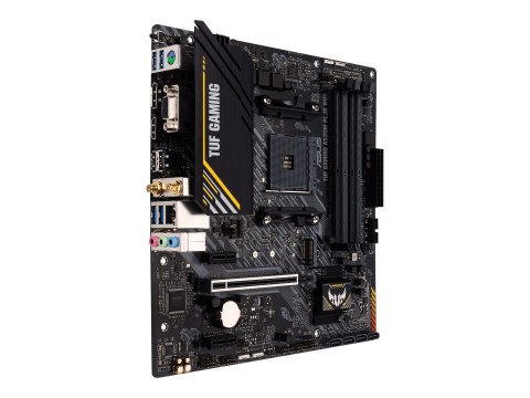 ASUS TUF GAMING A520M-PLUS WIFI - Płyta główna - ATX micro - Socket AM4 - AMD A520 Chipset - USB 3.2 Gen 1 - Gigabit LAN, Wi-Fi,