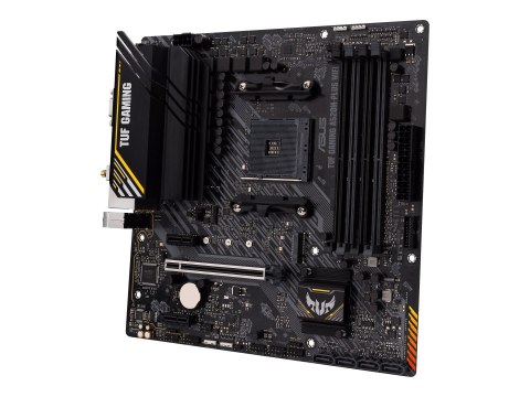 ASUS TUF GAMING A520M-PLUS WIFI - Płyta główna - ATX micro - Socket AM4 - AMD A520 Chipset - USB 3.2 Gen 1 - Gigabit LAN, Wi-Fi,