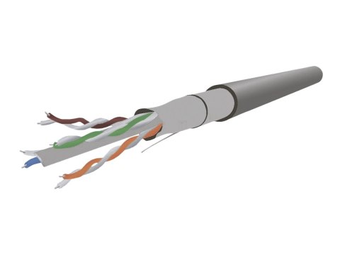 Cablexpert - Kabel krosowy - RJ-45 (M) do RJ-45 (M) - 50 cm - FTP - CAT 6 - odlewany, nieruchomy - biały