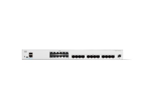 Cisco Catalyst 1300-24XTS - Przełącznik - L3 - smart - 12 x 10 Gigabit Ethernet + 12 x 10 Gigabit SFP+ - montowany w szafie rack