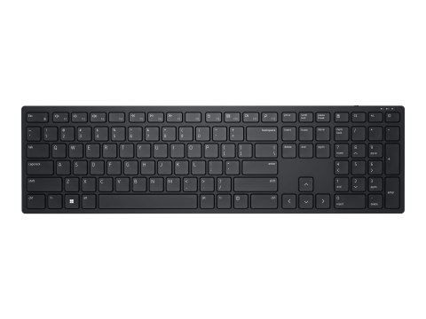 Dell KB500 - Klawiatura - bezprzewodowa - 2.4 GHz - QWERTY - Międzynarodowy USA - czarny - z 3 lata Advanced Exchange Service