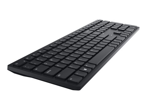 Dell KB500 - Klawiatura - bezprzewodowa - 2.4 GHz - QWERTY - Międzynarodowy USA - czarny - z 3 lata Advanced Exchange Service