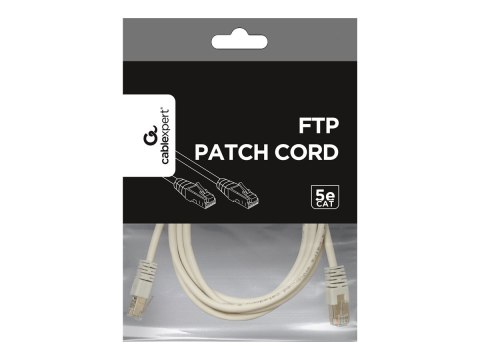 Gembird - Kabel krosowy - RJ-45 (M) do RJ-45 (M) - 2 m - SFTP - odlewany - beżowy