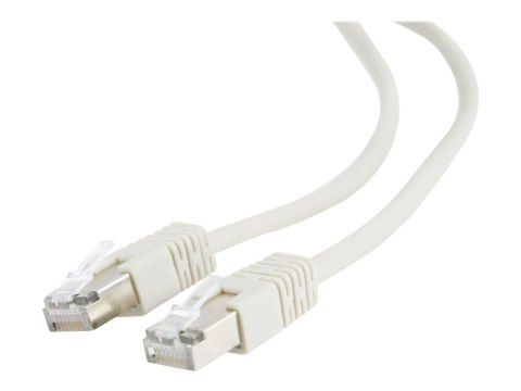 Gembird - Kabel krosowy - RJ-45 (M) do RJ-45 (M) - 50 cm - SFTP - CAT 5e - odlewany - beżowy