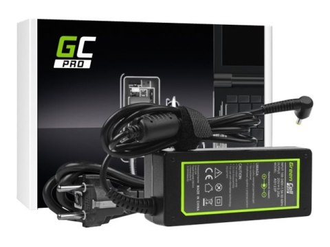 Green Cell PRO - Zasilacz - AC - 60 wat - czarny - dla Lenovo IdeaPad 100-15IBD; 110-15ACL; 110-15ISK; 310-15ISK; 320-15IKB; 320