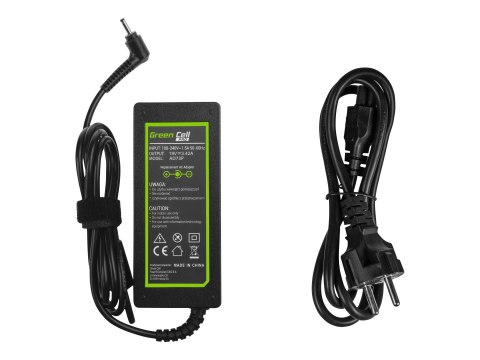 Green Cell PRO - Zasilacz - AC - 65 wat - czarny - dla Acer Aspire S7
