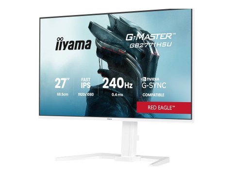 Iiyama G-MASTER Red Eagle GB2771HSU-W1 - Monitor LED - gaming - 27" - 1920 x 1080 Full HD (1080p) @ 240 Hz - Fast IPS - 350 cd/m
