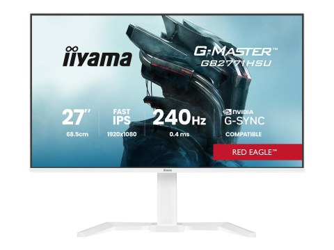 Iiyama G-MASTER Red Eagle GB2771HSU-W1 - Monitor LED - gaming - 27" - 1920 x 1080 Full HD (1080p) @ 240 Hz - Fast IPS - 350 cd/m