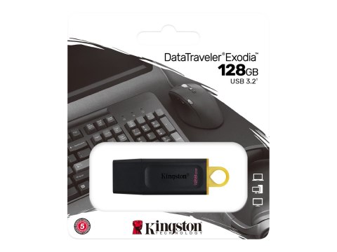 Kingston DataTraveler Exodia - Pendrive USB - 128 GB - USB 3.2 Gen 1