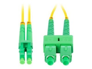 Lanberg - Kabel krosowy - LC/APC pojedynczy-tryb (M) do SC/APC pojedynczy-tryb (M) - 1 m - 3 mm - światłowód - dupleks - 9 / 125