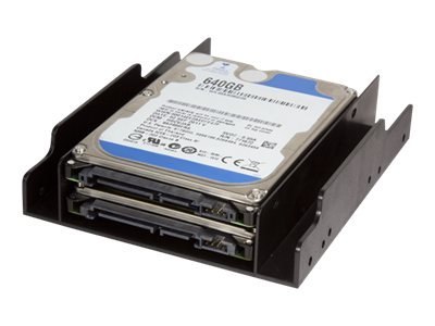 LogiLink Mounting Bracket for 2,5 HDD/SSD in 3.5" Bay - Adapter kieszeni na pamięć - 3.5" to 2 x 2.5"