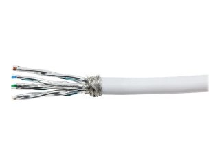 LogiLink PrimeLine - Zwój kabla - 305 m - SFTP - CAT 7 - bezhalogenowe, nieruchomy - biały
