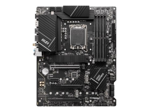 MSI PRO Z790-P WIFI - Płyta główna - ATX - Gniazdo LGA1700 - Z790 Chipset - USB-C Gen 2x2, USB 3.2 Gen 2, USB 3.2 Gen 1, USB-C G