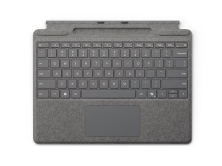 Microsoft Surface Pro Keyboard - Klawiatura - z panel dotykowy, akcelerometr, taca do przechowywania i ładowania Surface Slim Pe
