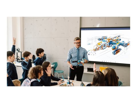 Optoma Creative Touch 3863RK - 86" Klasa Przekątnej 3-Series wyświetlacz LCD z podświetleniem LED - interaktywna - z tablica suc