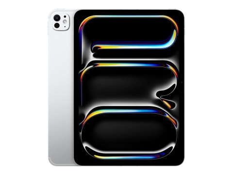 Apple 11-inch iPad Pro M5 Wi-Fi - Tablet - 256 GB - 11" OLED Tandem (2420 x 1668) - z szkło standardowe - srebrny