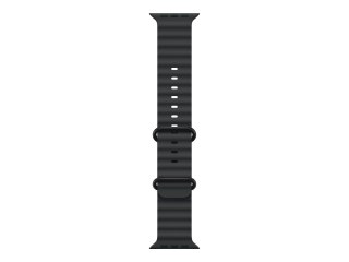 Apple - Pasek do inteligentny zegarek - 49 mm, czarne wykończenie w tytanie - 130-200 mm - czarny - dla Watch Hermès Series 9, S