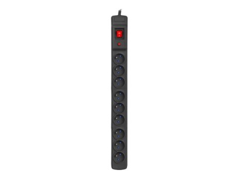 Armac Multi M9 - Linka zasilania - AC 230 V - 3680 wat - wejście: zasilanie - złącza wyjściowe: 9 (9 x 3 bieguny) - 1.5 m przewó