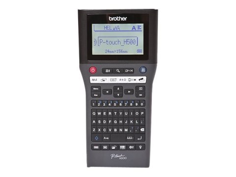 Brother P-Touch PT-H500 - Drukarka do etykiet - czarno-biały - termotransferowa - Roll (2,4 cm) - 180 dpi - do 30 mm/sek - USB 2