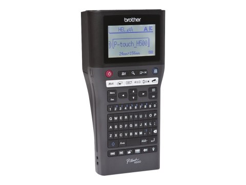 Brother P-Touch PT-H500 - Drukarka do etykiet - czarno-biały - termotransferowa - Roll (2,4 cm) - 180 dpi - do 30 mm/sek - USB 2