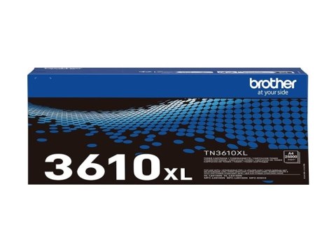 Brother TN3610XL - Wysoka Wydajność - czarny - oryginał - pudełko - Toner - dla Brother HL-L6410DN, HL-L6415DN, MFC-L6910DN, MFC