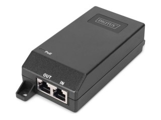 DIGITUS - Zasilacz typu power injector - 802.3at - AC 100-240 V - 30 wat - Ethernet 10/100/1000