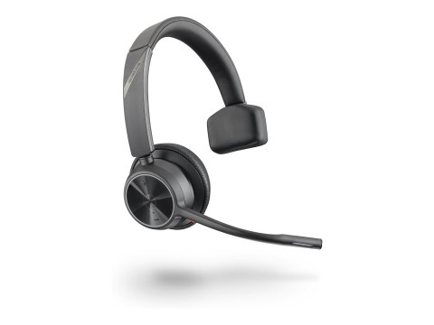 HP Poly Voyager 4310 - Voyager 4300 series - słuchawka - nauszne - Bluetooth - bezprzewodowa - USB-C - czarny