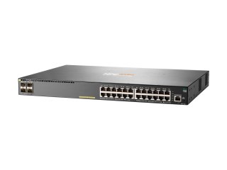 HPE Aruba 2930F 24G PoE+ 4SFP+ - Przełącznik - L3 - Tak - 24 x 10/100/1000 (PoE+) + 4 x 1 Gigabit / 10 Gigabit SFP+ (uplink) - m